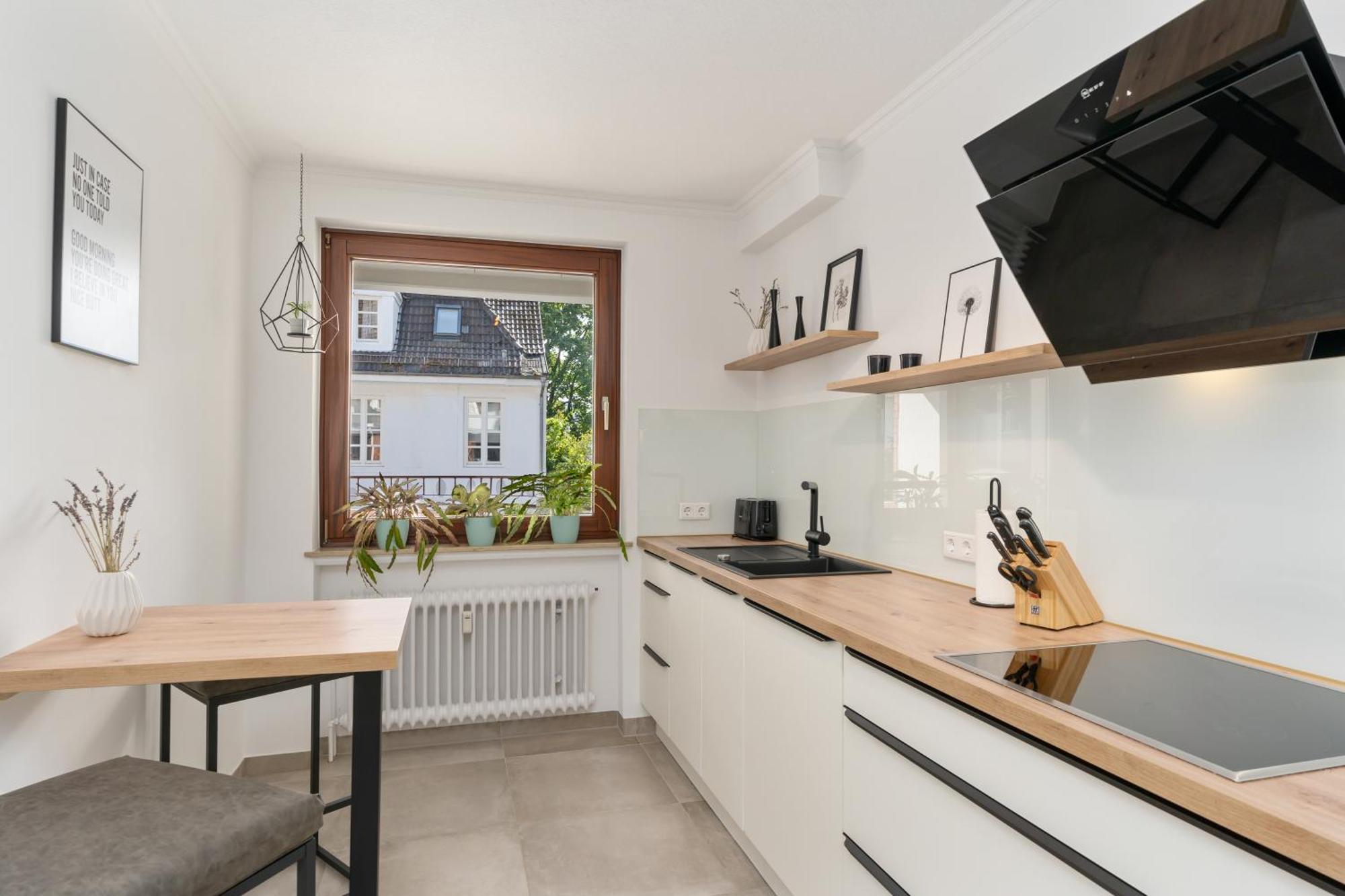 Mel&Bens Modern Oak-Apartments Fuer Bis Zu 12 Personen Bremen Exterior photo