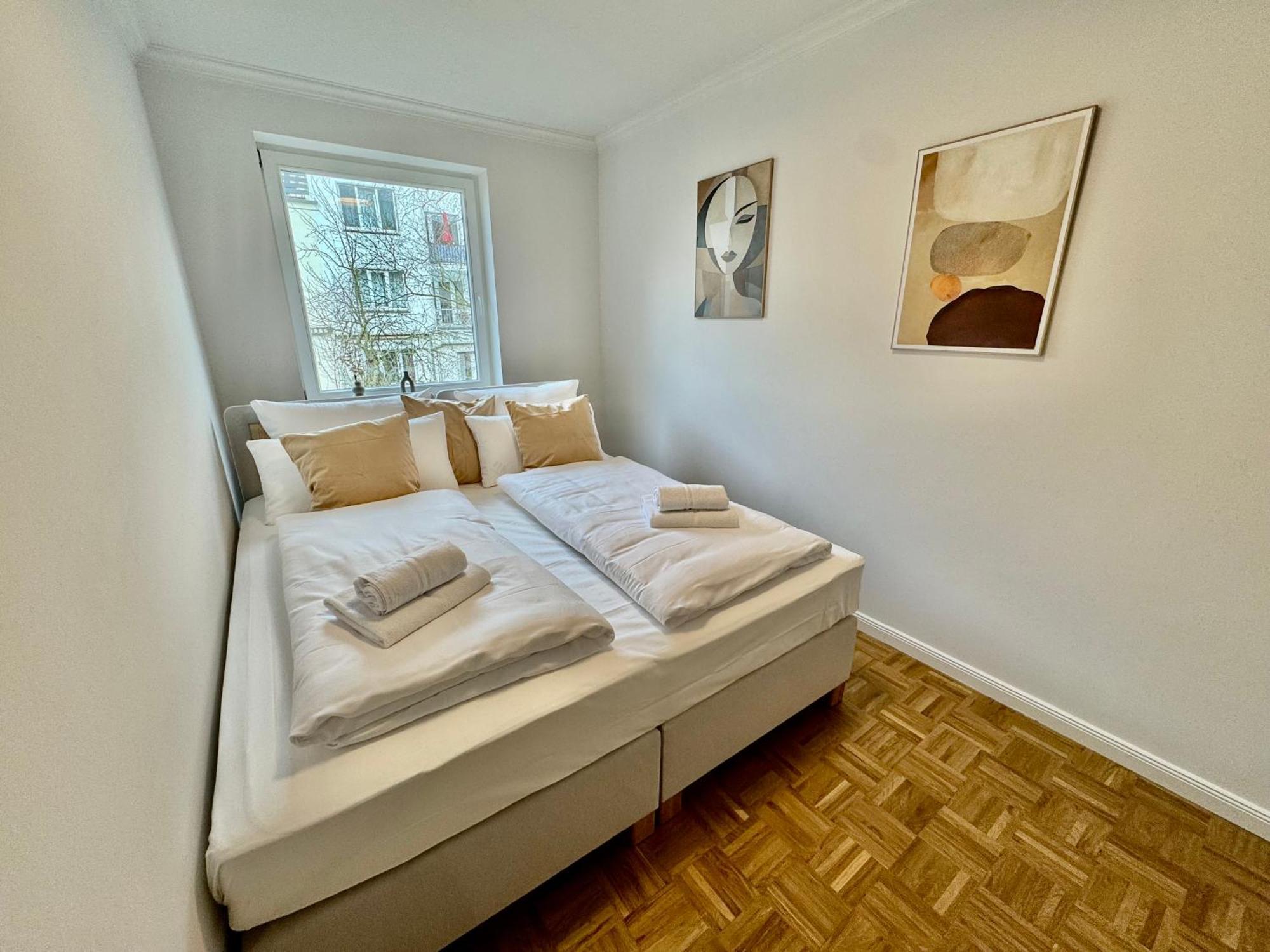 Mel&Bens Modern Oak-Apartments Fuer Bis Zu 12 Personen Bremen Exterior photo